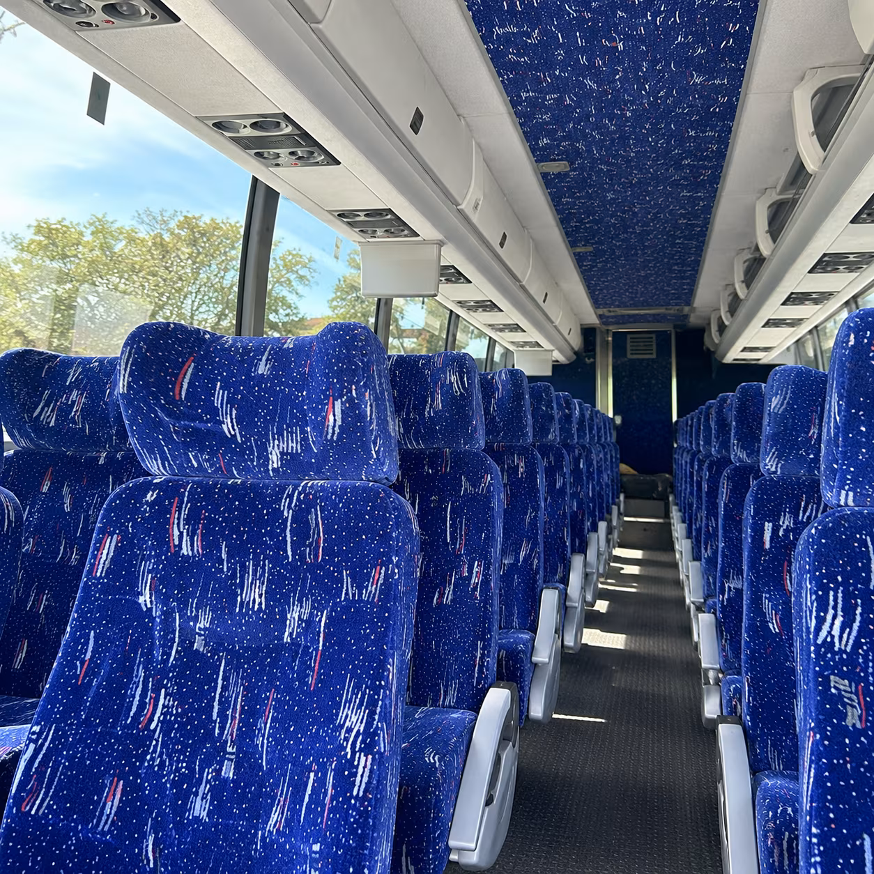charter bus rentals to american airlines center concerts from garland