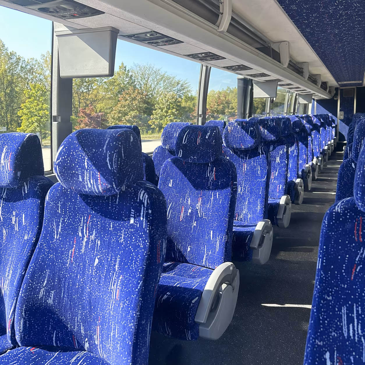 charter buses for large garland high school prom groups