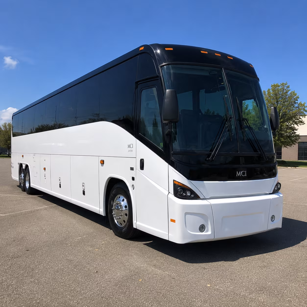 garland 45 passenger charter bus