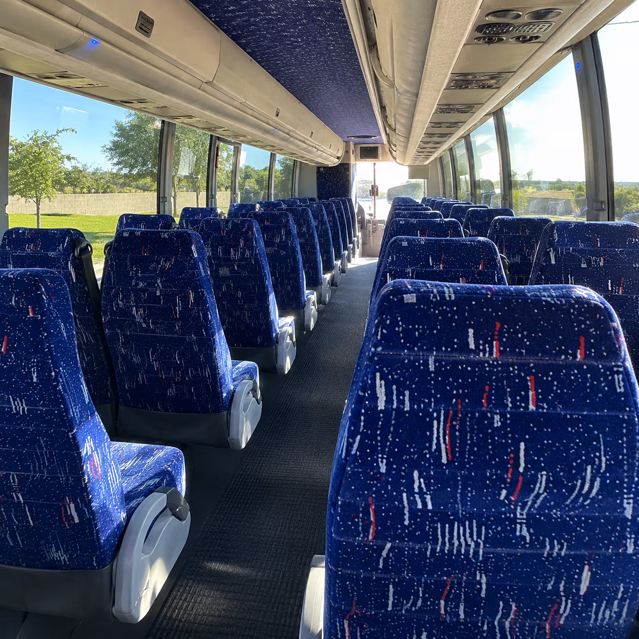 garland convention charter bus rental