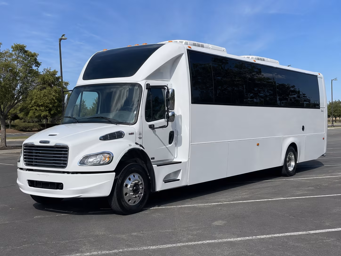 garland corporate party bus rental