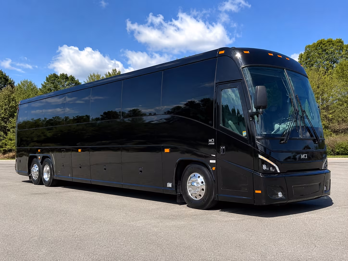garland dfw love field charter bus rental