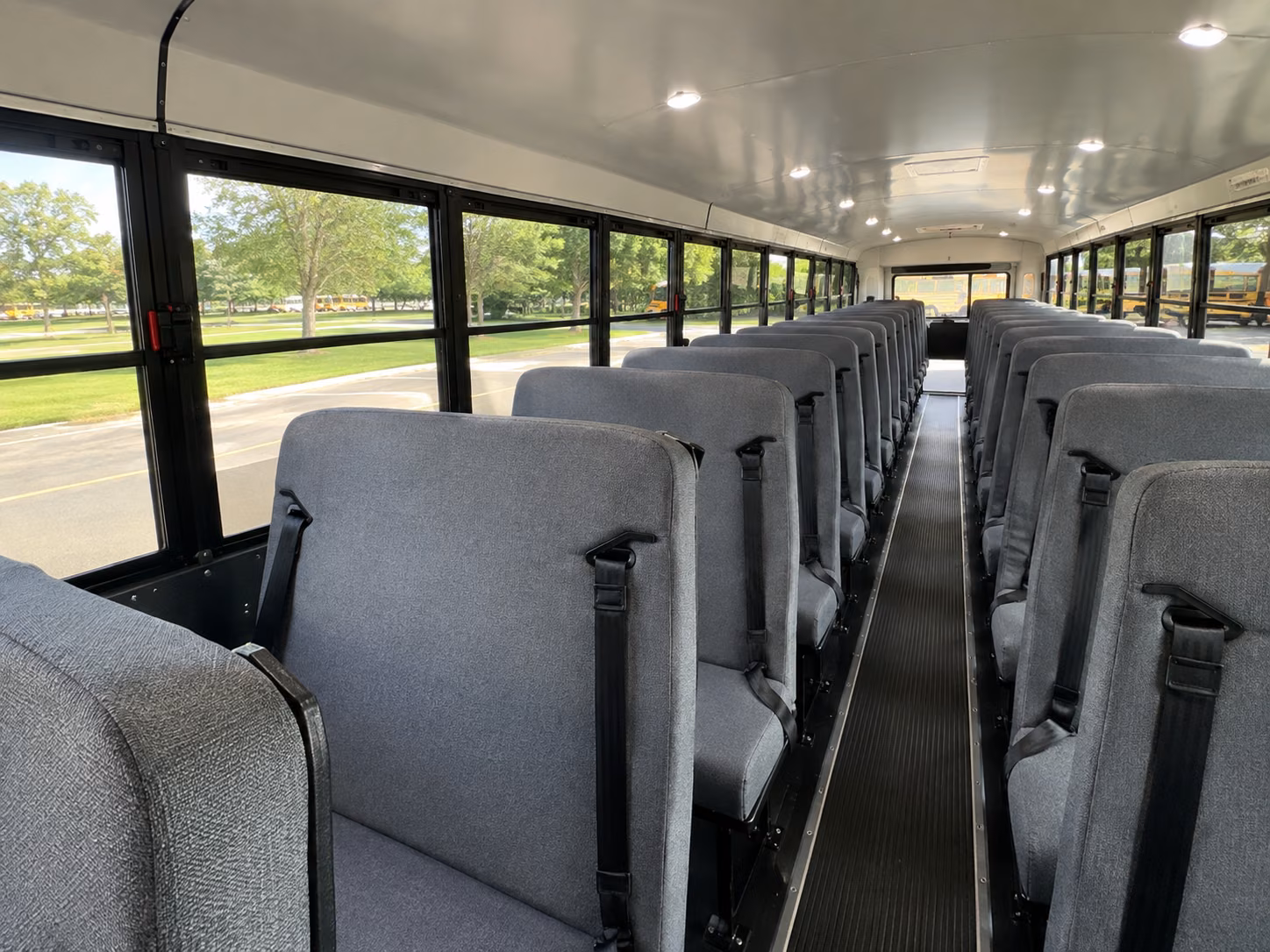 garland field trip transportation onboard seating