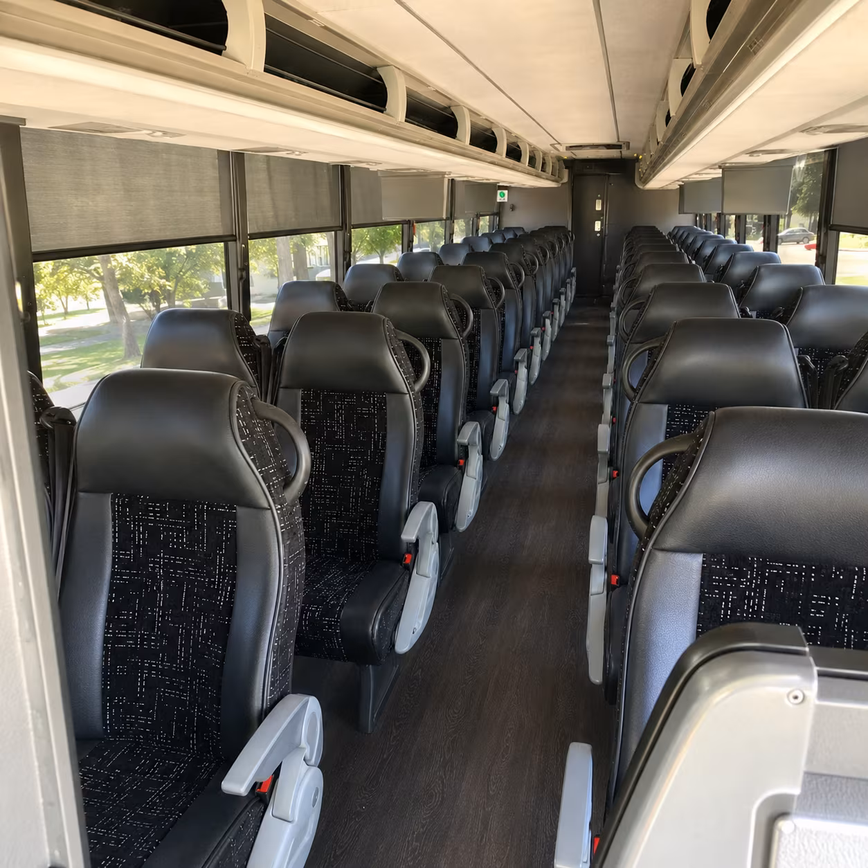 garland government military charter bus rental