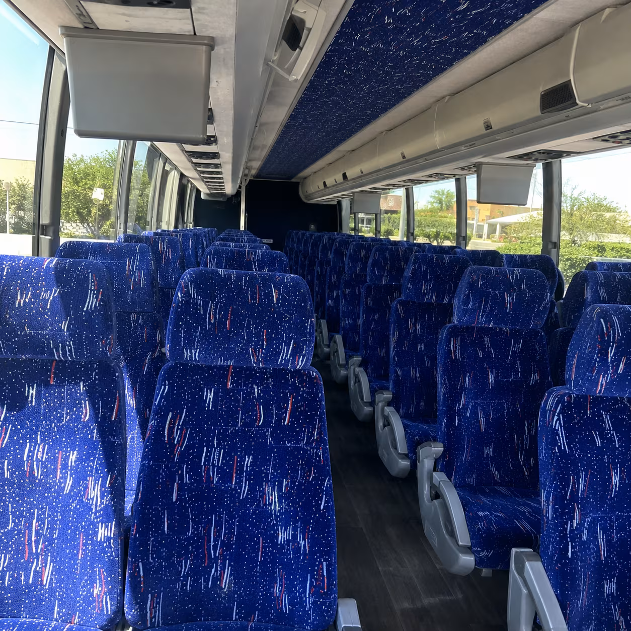 garland long distance charter bus rental