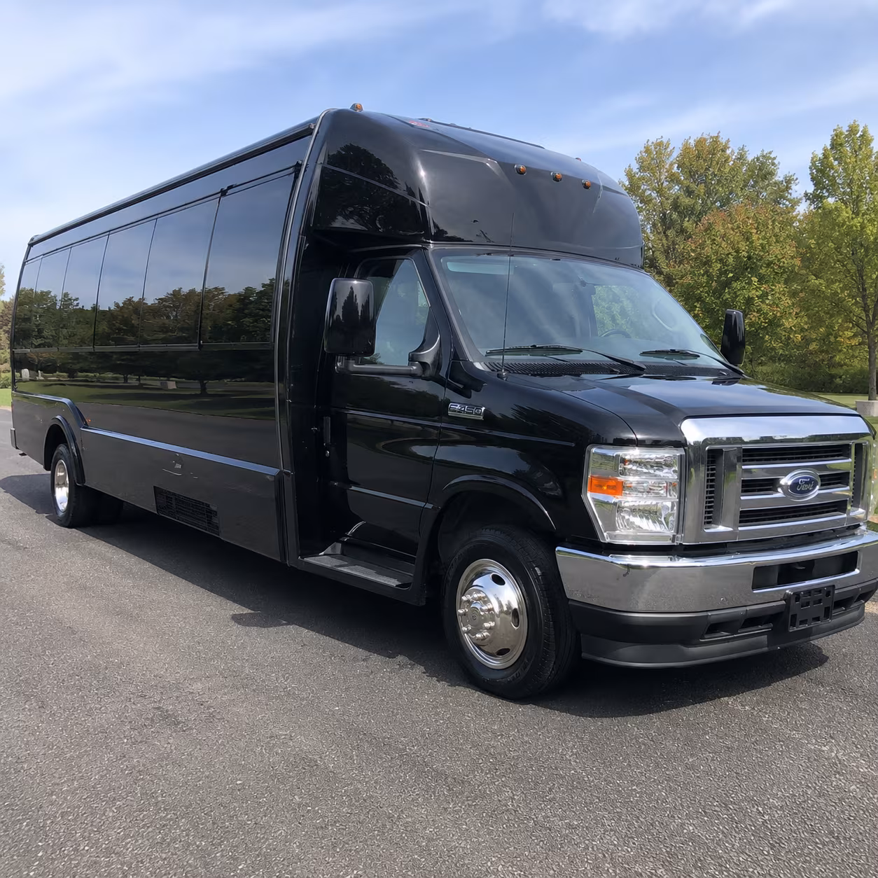 garland night town party bus rental