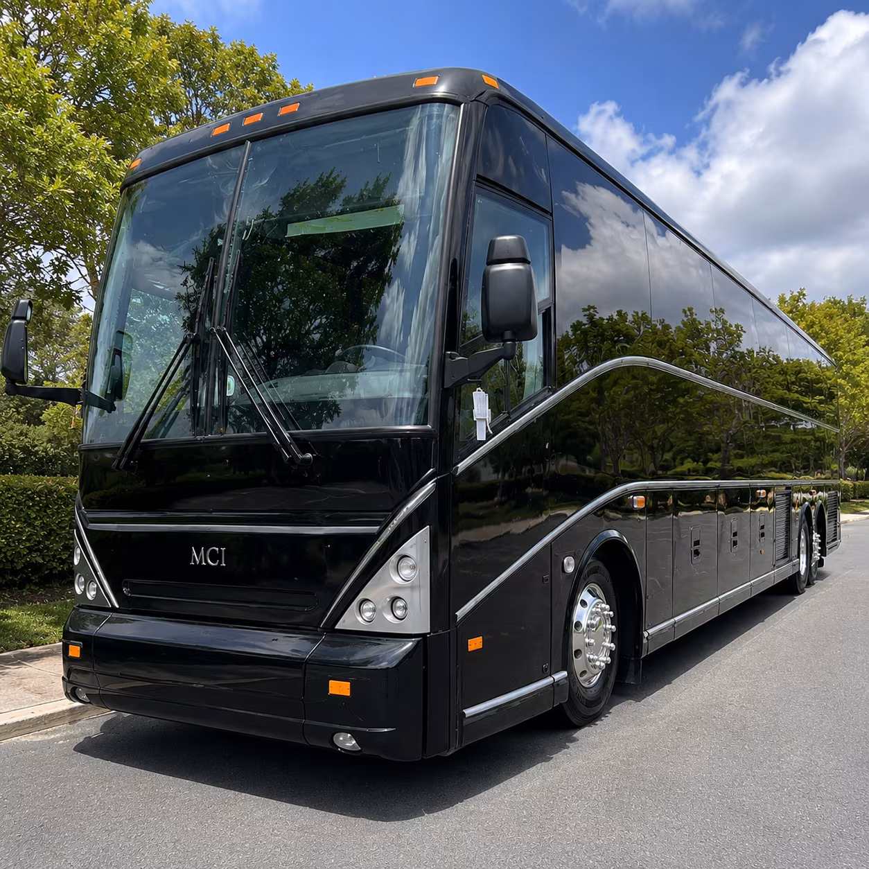 garland private event charter bus rental