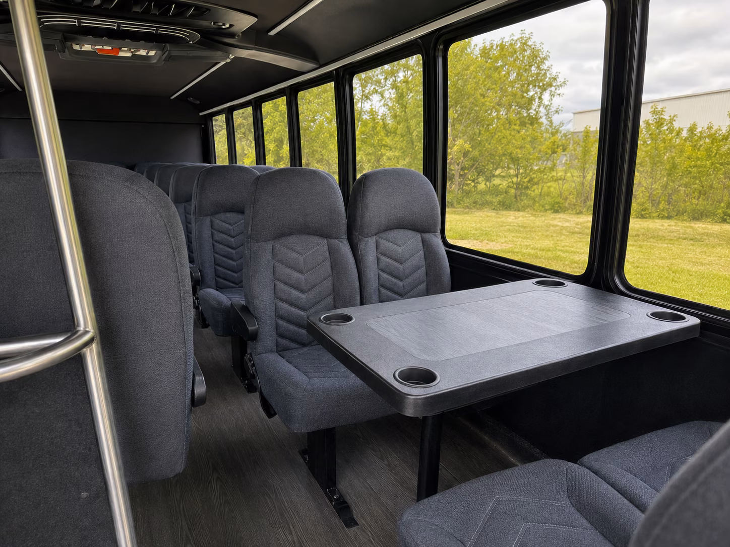 garland wine tour transportation onboard seating